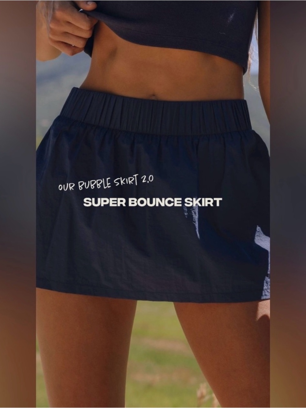 Daily Drills Super Bounce Skirt - Navy Blue